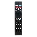 Replace Voice Remote Compatible with Philips Smart LED TV 4K Ultra HD (2160p) Android Smart LED TV URMT47CND0 65PFL5766/F7 55PFL5766/F7 43PFL5766/F7 32PFL5505/F7 50PFL5766/F7 50PFL5604/F7 75PFL5604/F7