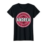 Andrea | La Meilleure Andrea du Monde | Femmes et filles T Shirt