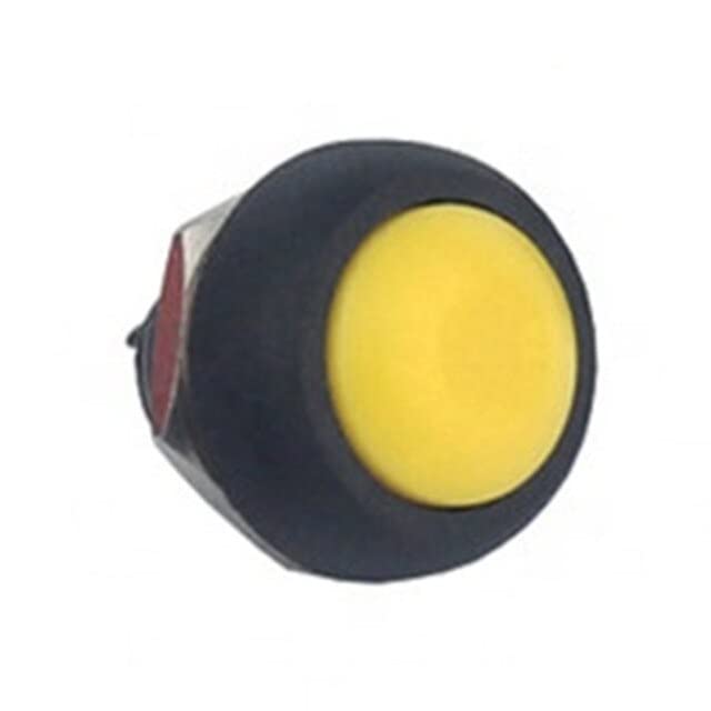 Interrupteur à bouton-poussoir 12mm pour tableau de bord étanche de bateau et auto