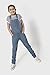 Wash Clothing Company Peto Niña - Palewash 4-14 Años Overalls Dungarees LIBBYPALE-12...