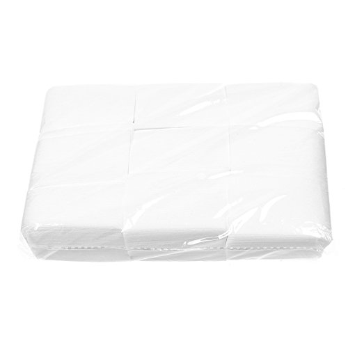 Kloud City Pack of 900 Disposable Nail Art Nail Polish Remover Non Woven Pad/Nail Wipe