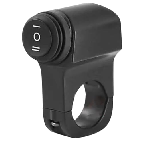 Interrupteur de phare moto étanche bouton de projecteur robuste 22mm