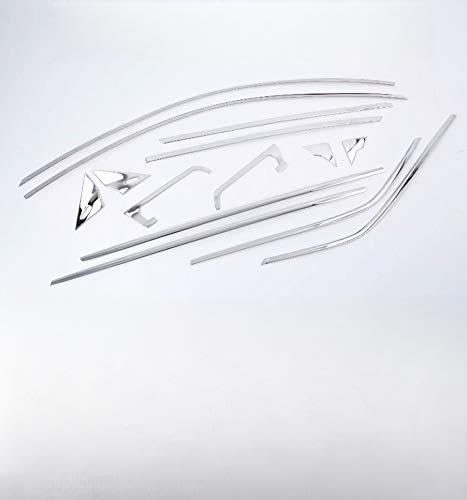 Moldura de acero inoxidable de alta calidad para ventana de Toyota C-HR cromo