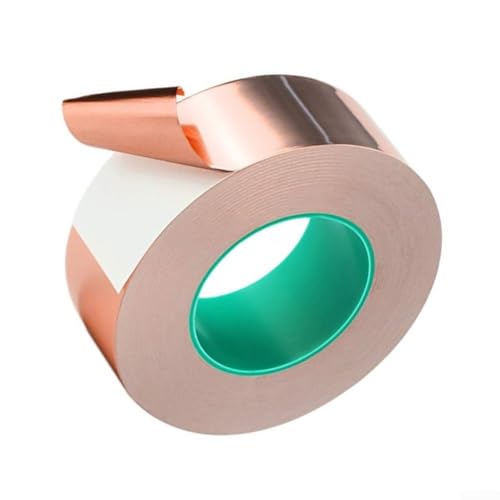 Ruban adhésif en cuivre pour parterres surélevés, balcons, pots de fleurs et autres plantes (50 mm x 20 m)