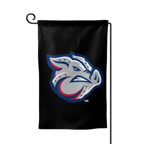 Lehigh Valley Ironpigs Garden Flag Double Sided Banners For Outdoor Indoor Home Garden Yard Decorations