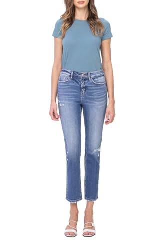 Flying Monkey - Excellent - High Rise Slim Straight Jeans - F5213