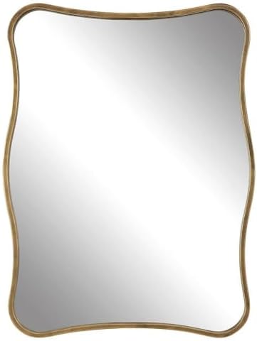 Uttermost 09930 Pavia - Curvy Vanity Mirror-36.25 Inches Tall and 27.5 Inches Wide