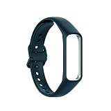 Sago - Cinturino di ricambio in silicone compatibile con Samsung Galaxy Fit 2 SM-R220, 94 millimeters, Silicone