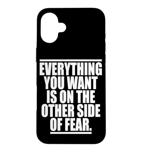 Everything You Want Is On The Other Side Of Fear �X�}�z�P�[�X iPhone 16 Plus �p