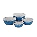 Kitchenaid Prep Bowls with Lids, Set of 4, Ocean Blue - KC176OSSBA