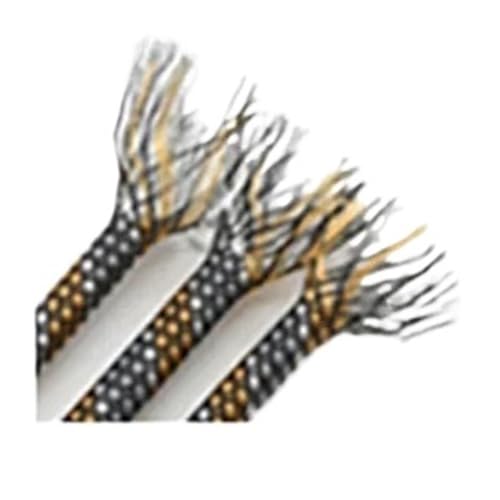 Funda de cable extensible trenzada de 4-12mm multicolor aislamiento hilo algodón PP 1 metro 2