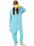 QSTYLE Adult Animal Onesie Halloween Costume,One Piece Cosplay Suit for Women and Men
