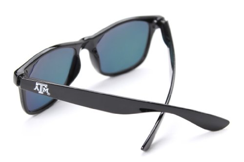 NCAA Texas A&M Aggies TEXAM-5 Black Frame, Maroon Lens Sunglasses, Black, One Size2