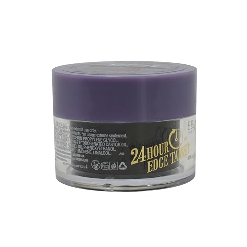 Image of EBIN NEW YORK 24 Hour Edge Tamer Extreme Firm Hold 1.01Fl Oz Strong Edge Control Gel, No Flaking, Sleek Smooth Finish, Long Lasting, Argan & Castor Oil