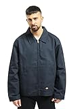 Dickies mens Unlined Eisenhower Jacket, Dark Navy, Large/Regular