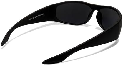 ShadyVEU Super Dark Black Sunglasses UV Protection Lens  display picture 1