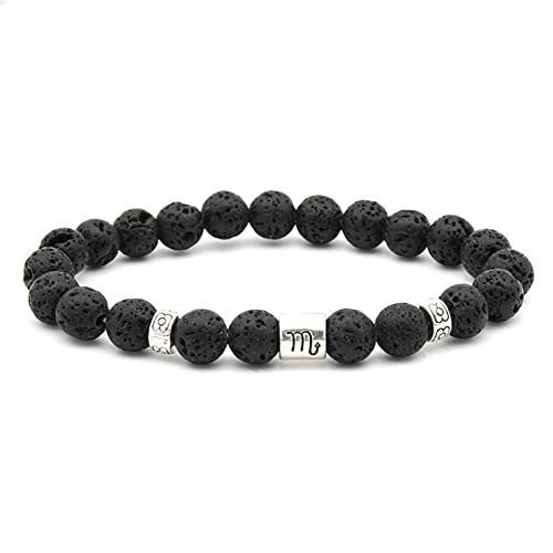 Bracelet de perles pierre naturelle 8mm tresse ajustable pour femme