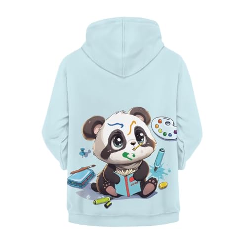 Showudesigns Boys Zip Up Hoodies Long Sleeve Sweatshirts for Girls Front Pocket4