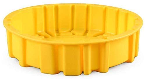 Swabs® Silicone Cake Mold Big Round Shape Cake molds Happy Birthday Letter Mould for Cakes Baking Tools Cake pan Microwave Oven (Multi Color) 4