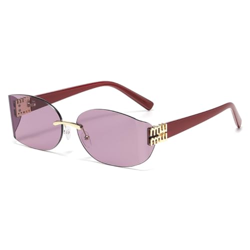 Lunettes pour femme sans cadre anti-UV pour yeux sensibles