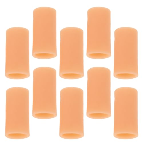 GALPADA 5 pares Protector de Dedos de Silicona Transpirable Manga Resistente y Duradera para Articulaciones Pequeñas Cubiertas Protectoras para Uso Diario