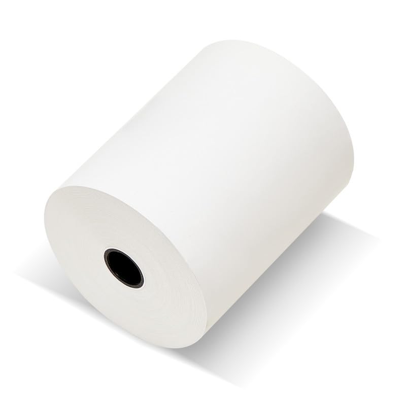 50 rollos de papel térmico de 80 mm x 70 m, cinta premium para sistema POS cuadrado, rollos de papel térmico de recibos para TM-T88III, TM-T88IV, TM-T88V, TSP100, CT-S300 Paper of America