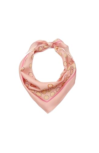 COACH Waterfall Tea Rose Printed Silk Diamond