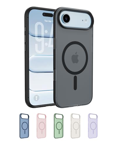 Belkin SheerForce Grip Coque iPhone Air, Coque de Protection Compatible MagSafe, Design Fin, Protection avec Rainures Antidérapantes, Magnétique et...