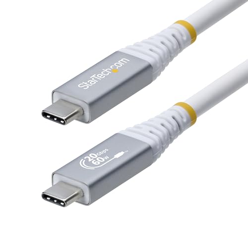 Câble USB4 pour bureau épuré reliant votre ordinateur portable au moniteur éloigné de 3m