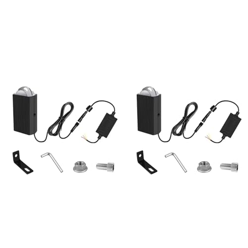 Lente de Proyector LED para Parrilla de Coche de 15 Mm que Elimina la Falta de Luz en Moto
