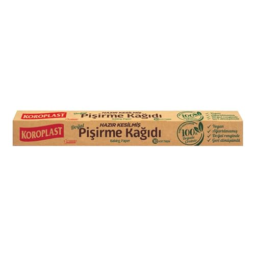 Hazır Kesilmiş 10 Yaprak Pişirme Kağıdı