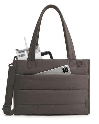 Image of BAGSMART Small Tote Bag for Women, Work Teacher Bag with Zipper Closure