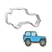 Military Jeep Truck 4.25'' Cookie Cutter NEW!