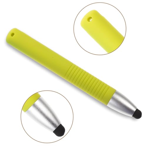 Bolígrafos táctiles de silicona que no dañan la pantalla de tableta 4