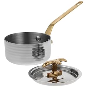 Gririw 48ZH37 Edelstahl Kochtopf mit Deckel