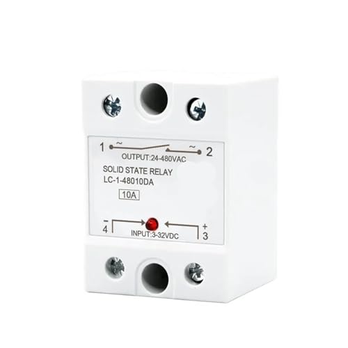 Relais statique monophasé 60A DD commuter tension continue pour automatisme et imprimante 3D