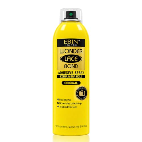 EBIN NEW YORK Wonder Lace Bond Adhesive Spray, Original, 14.2 Fl Oz