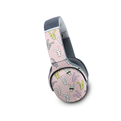 Image of MightySkins Carbon Fiber Skin Compatible with Skullcandy Crusher Evo Wireless - Bunny Bunches | Protective, Durable Textured Carbon Fiber Finish | Easy to Apply | Made in The USA