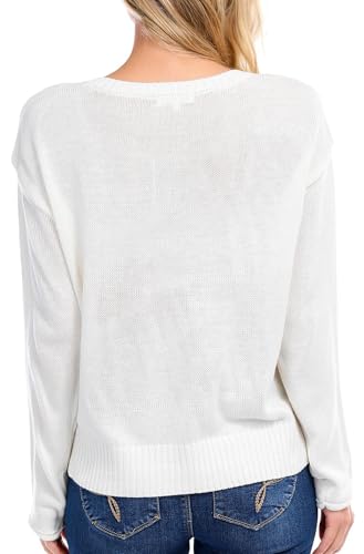 NO COMMENT Juniors Vacay Sweater2