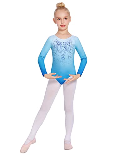 Trudge gymnastiekpak voor kinderen, voor meisjes, leotard, mouwloos, tricot, training, dancewear, gymnastiekbody… - Image 3