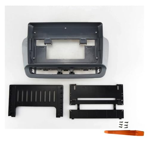 Kit Façade D'autoradio pour Seat pour Ibiza 2012-2015 9 Pouces Autoradio Fascias GPS MP5 Lecteur Stéréo 2 Din Unité Principale Panneau Tableau Bord Cadre...