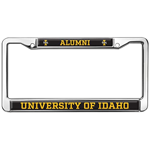 University of Idaho Alumni Logo Full Size Standard License Plate Metal Frame