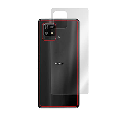 ミヤビックス AQUOS zero6 SHG04 用 PET製 光沢 背面 保護 フィルム 強化ガラス同等の硬度 高硬度9H素材採用 光沢タイプ 日本製 OverLay Brilliant 9H