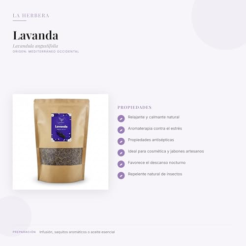 Miniatura 9 de Flores De Lavanda Secas 1kg 100 Naturales Aromáticas Para Decoración, Ambientadores Y Elaboraciones Diy 1000g