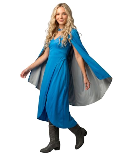 Funidelia | Déguisement de Daenerys Targaryen - Game of Thrones pour femme Khaleesi & Daenerys Targaryen - Déguisement pour Adultes et accessoires pour...