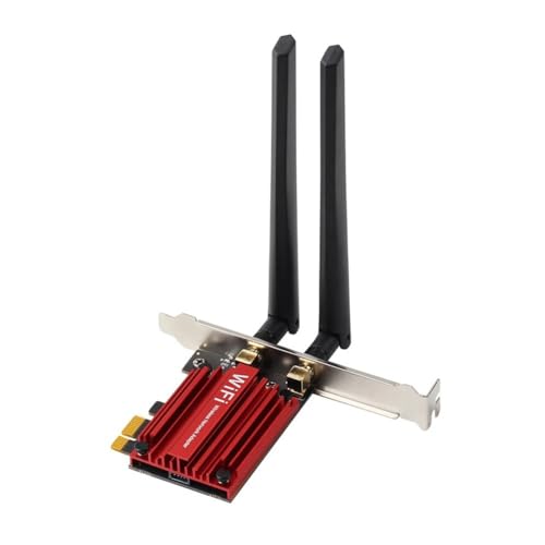 Adaptador Inalámbrico PCI Express WiFi 6 Solución definitiva para PC sin Cable con Bluetooth 5.2
