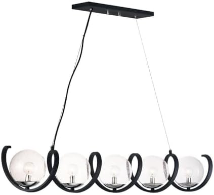 Maxim Curlicue - Five Light Pendant