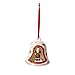 Produktbild Villeroy & Boch My Christmas Tree Glocke mit Santa Figur, Christbaumkugel mit Santa Claus, Hartporzellan, bunt