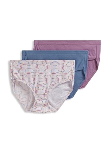 Image of Jockey Women's Underwear 100% Cotton Elance Breathe Hipster - 3 Pack