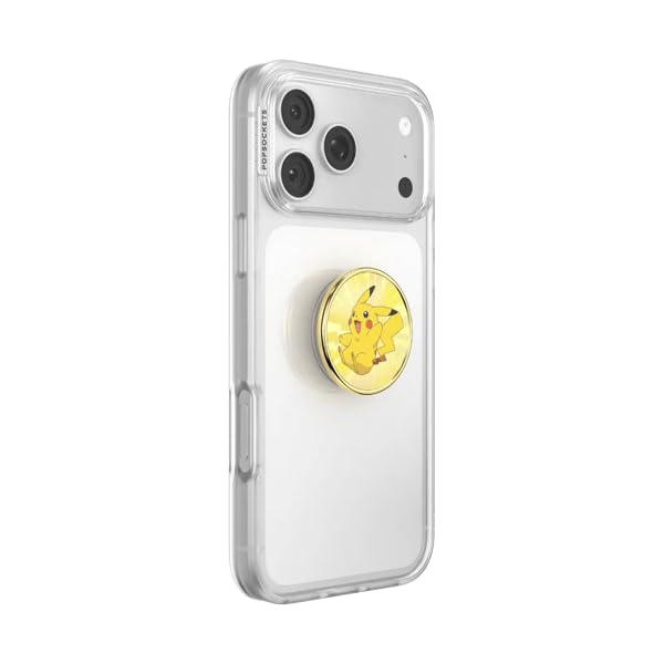 Image of PopSockets Adhesive Phone Grip, Holder- Love Ya Pikachu